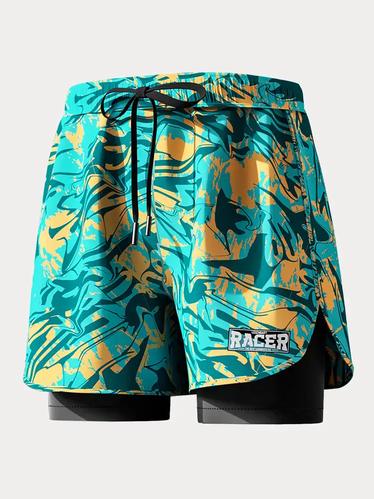 Printed Quick Dry Boardshorts