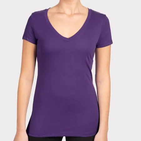 Women's V-Neck Tall Cotton-Blend T-Shirt