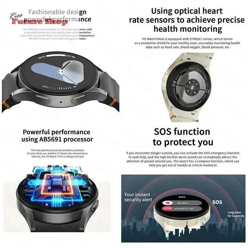 Smartwatch New for Samsung Galaxy Watch 7 2025