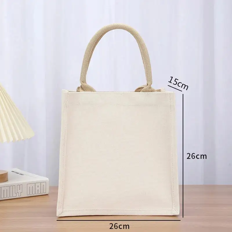 Sustainable Utility: Eco-Friendly Cotton Canvas Shopping Bag