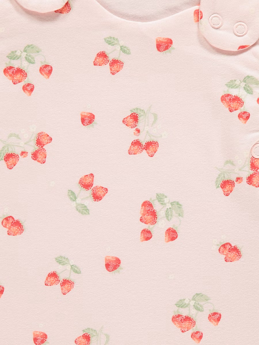 Pink Strawberry 1 Tog Sleeping Bag detail 1