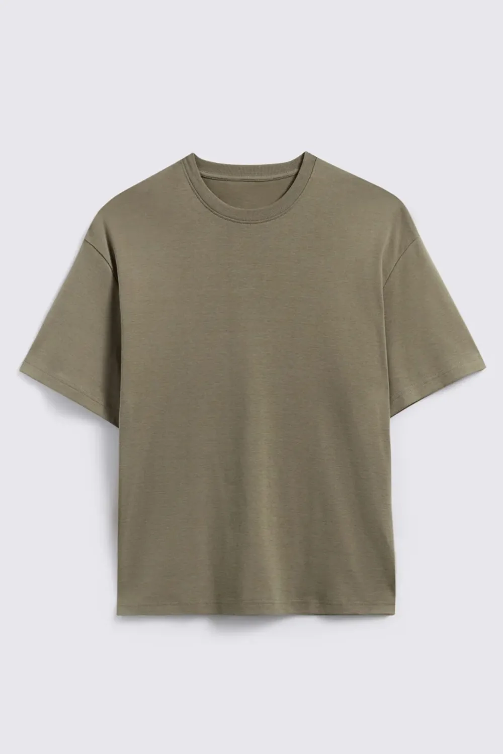 Heavy-Weight Basic T-Shirt In White