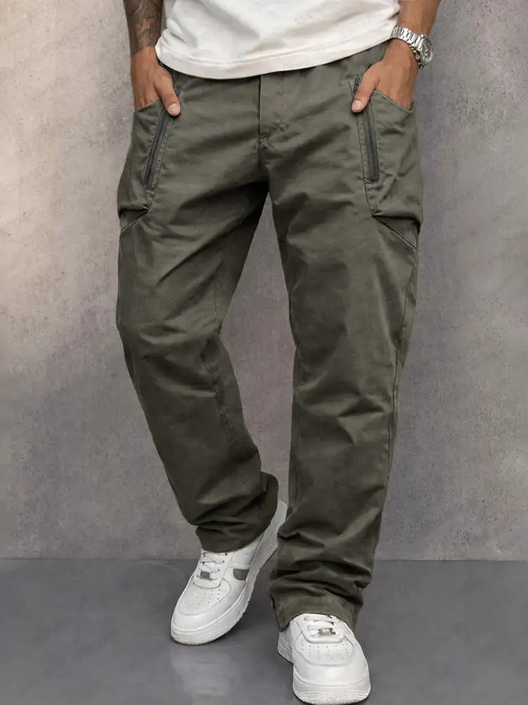 Tapered Cargo Pocket Cargo Pants