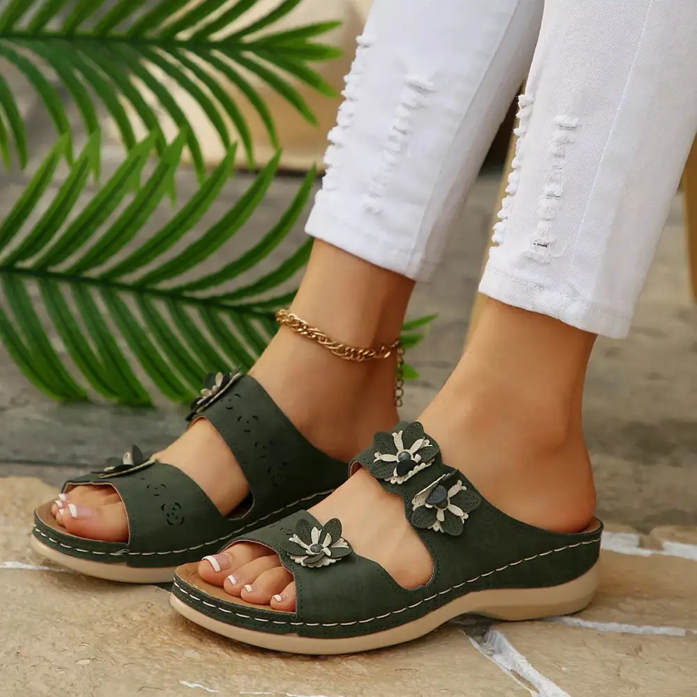 Classic Embellished Open Toe Sandals