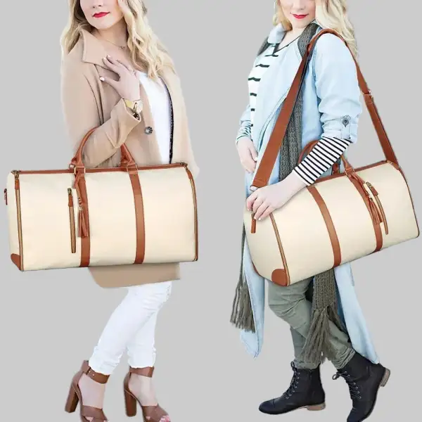Pleated Travel Bag