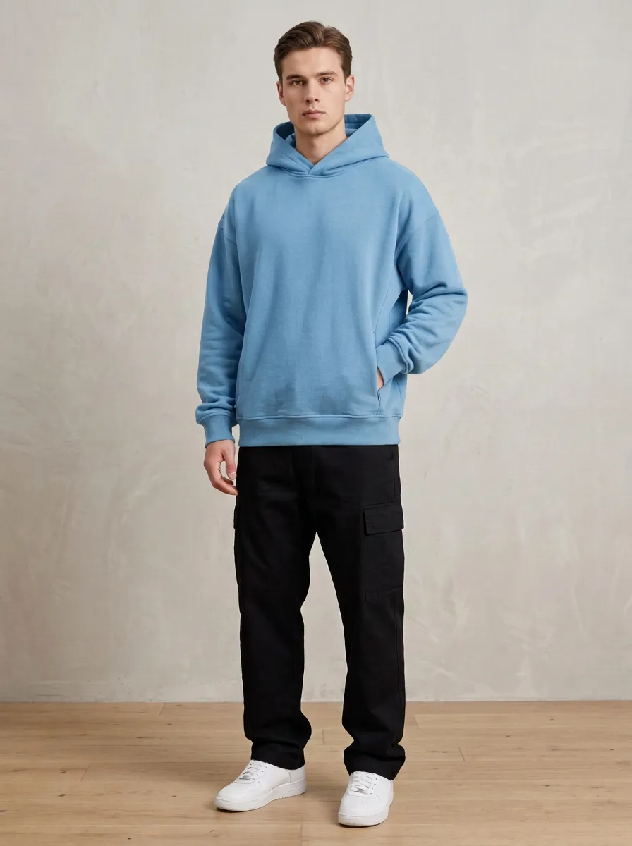 Relaxed Everyday Unisex Casual Hoodie