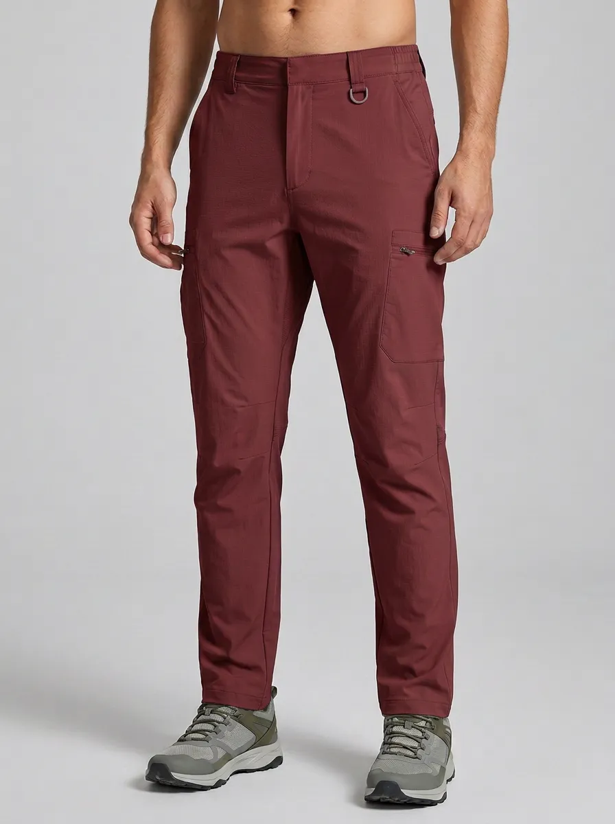 Men's Multi-Pocket Quick-Dry Outdoor D-Ring Cargo Pants