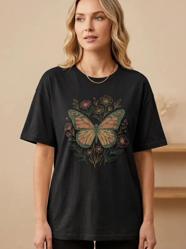 Women's Straight-Hem Crewneck T-Shirt