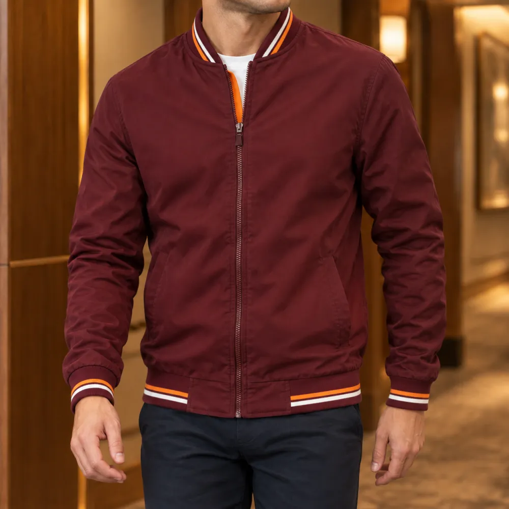 Bomber Striped Jacket
