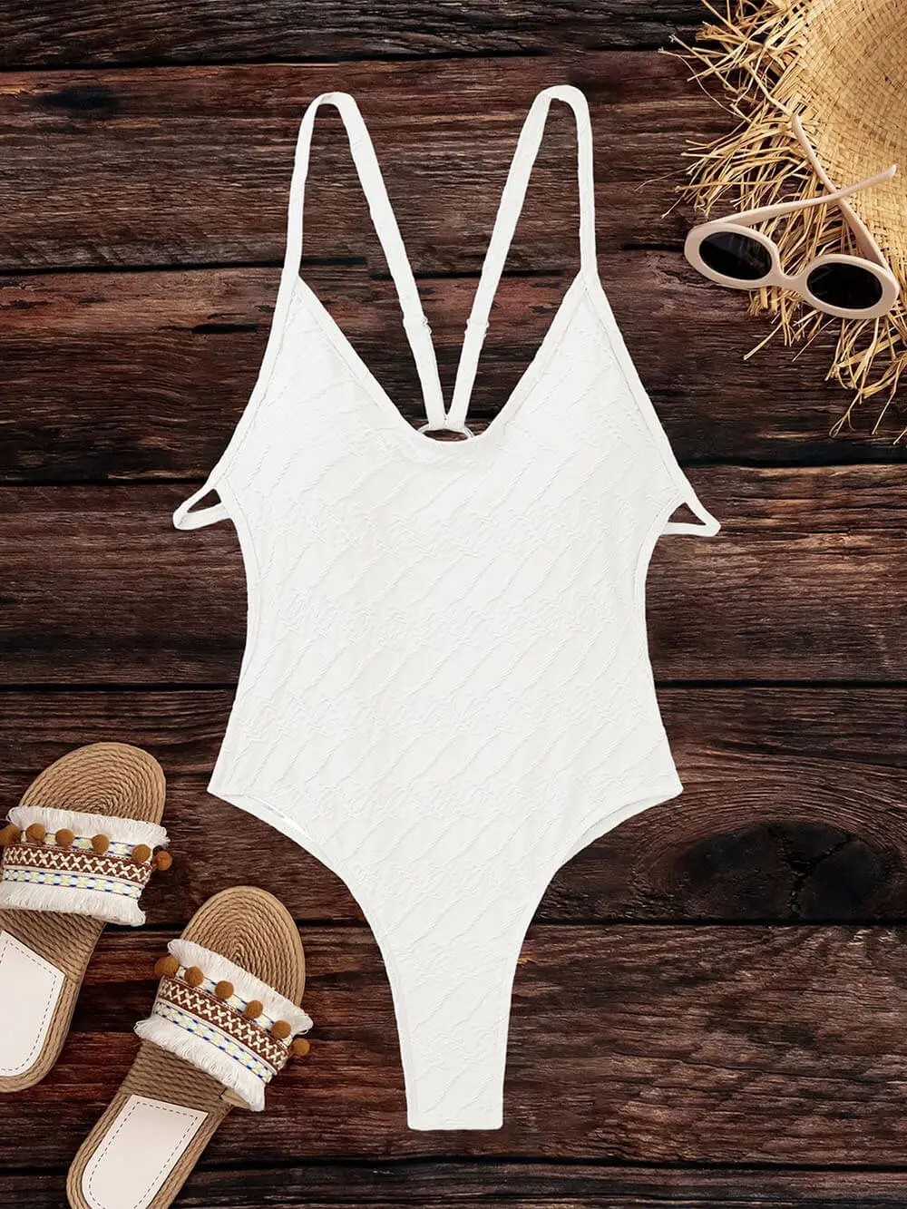Women’s Backless One-Piece Swimsuit