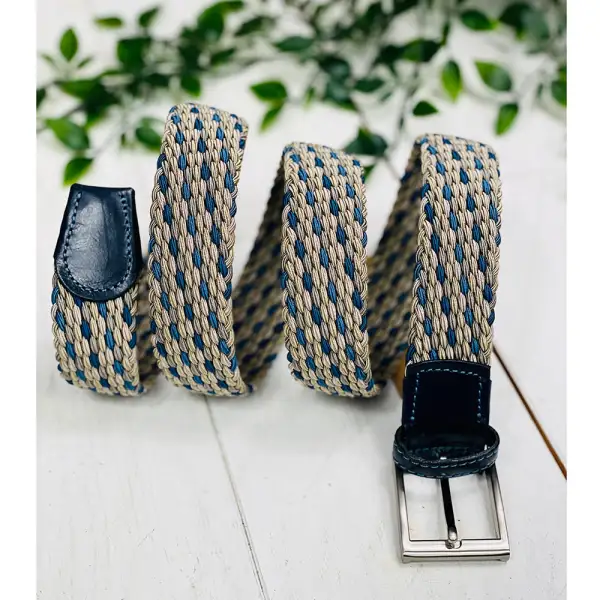 Versatile Woven Casual Belt