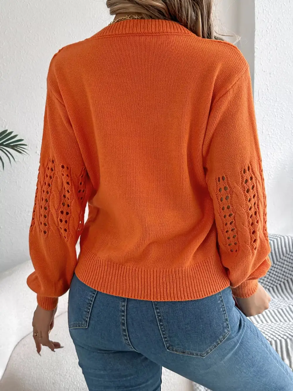 Essential Long Sleeve Everyday Sweater