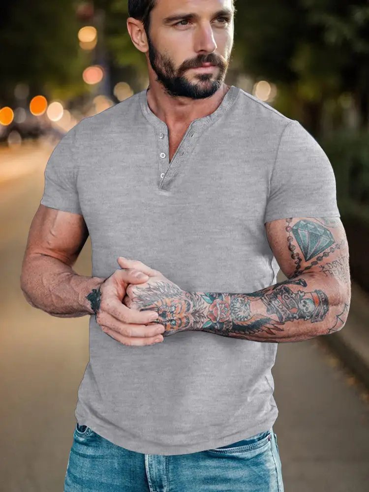Smooth Stretch Knit T-Shirt