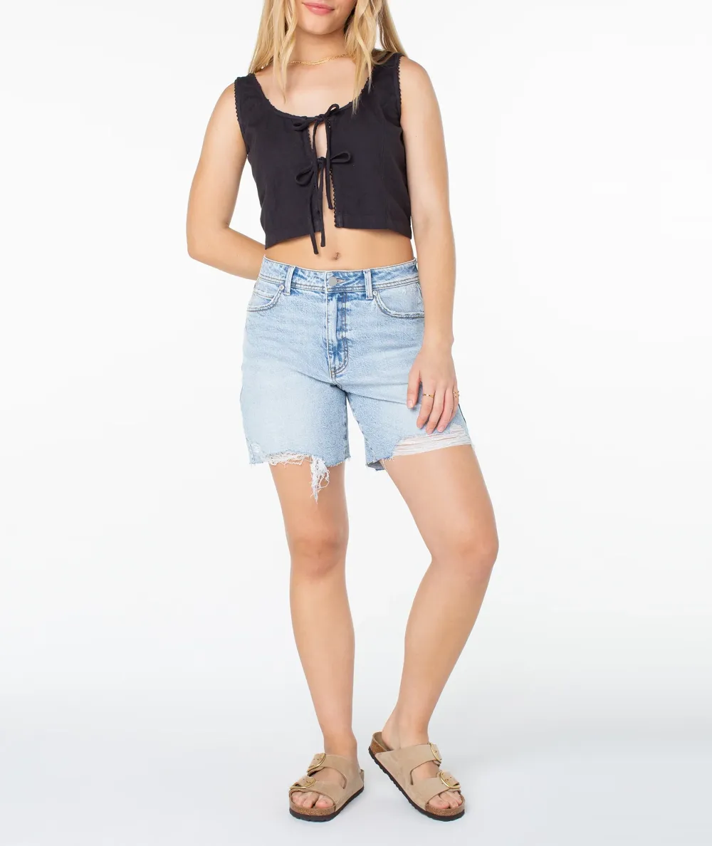 Open-Front Bow Tie Vest