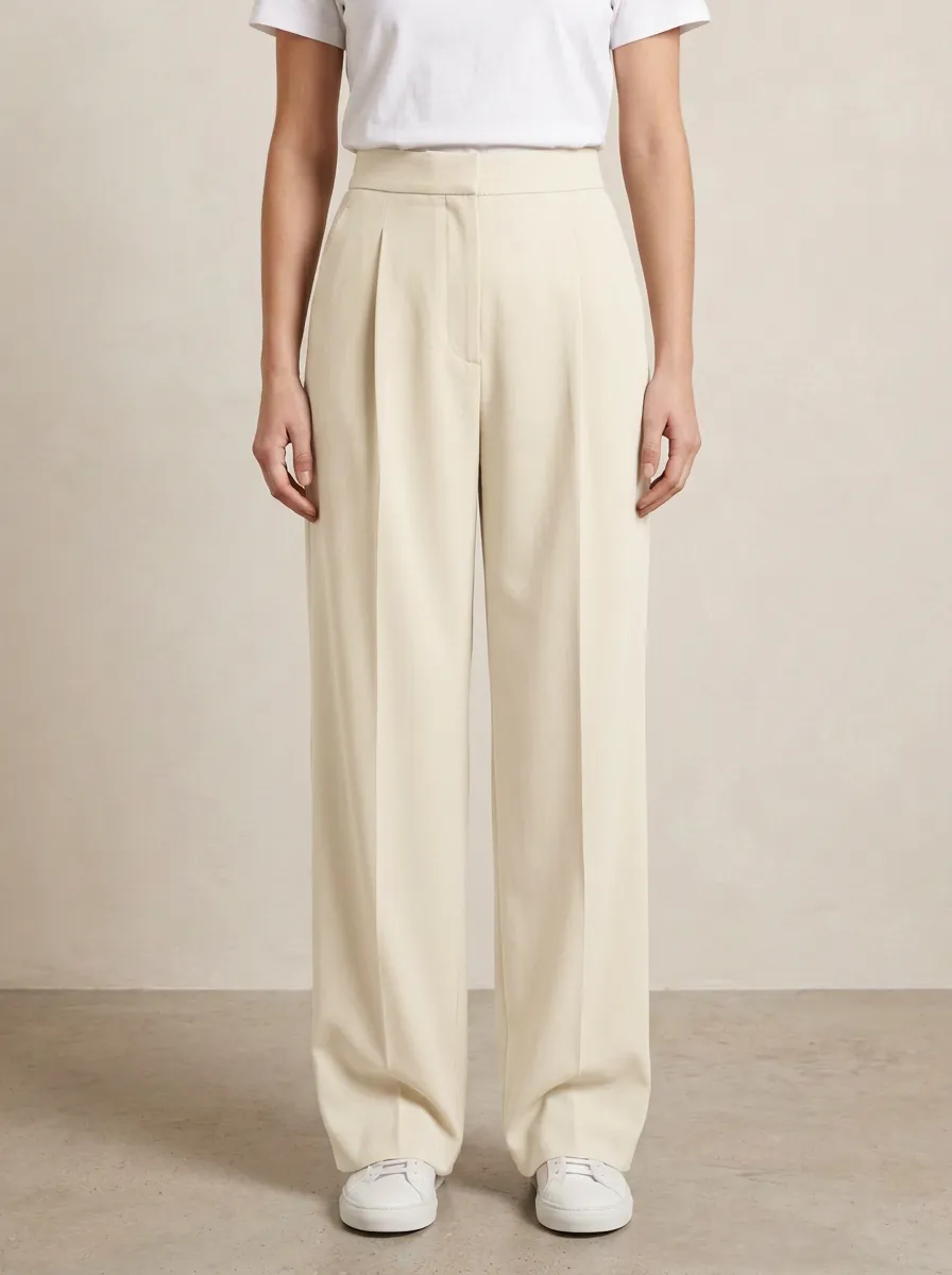 Tailored Design Tailored Wide-Leg Trousers