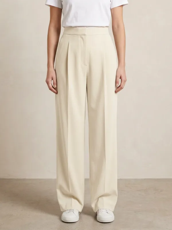 Tailored Design Tailored Wide-Leg Trousers
