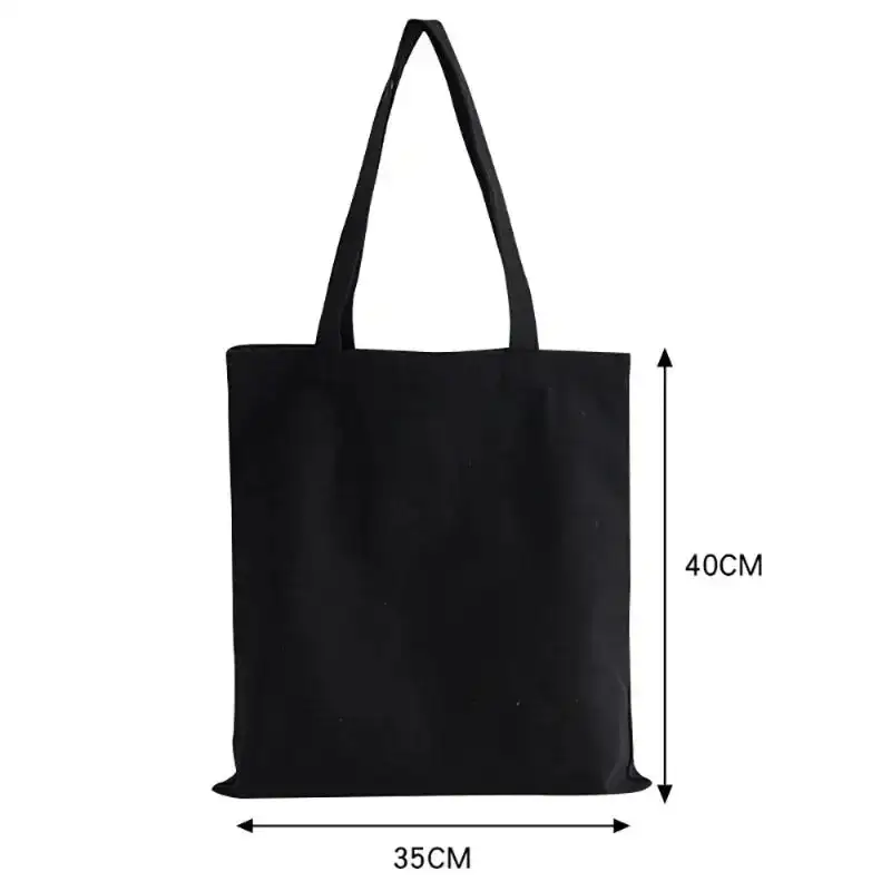 Bohemian Canvas: Flower-Pattern Shopper Tote Bag