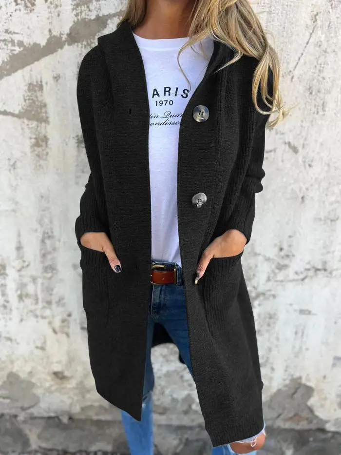 Longline Knitted Cardigan