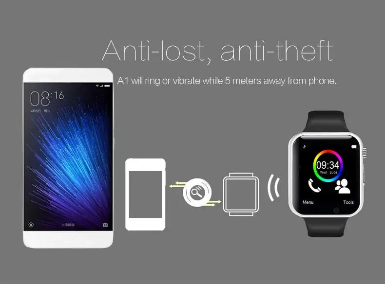 WristWatch Bluetooth Smart Watch