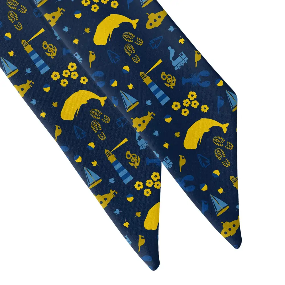Connecticut State Heritage Design Hair Scarf