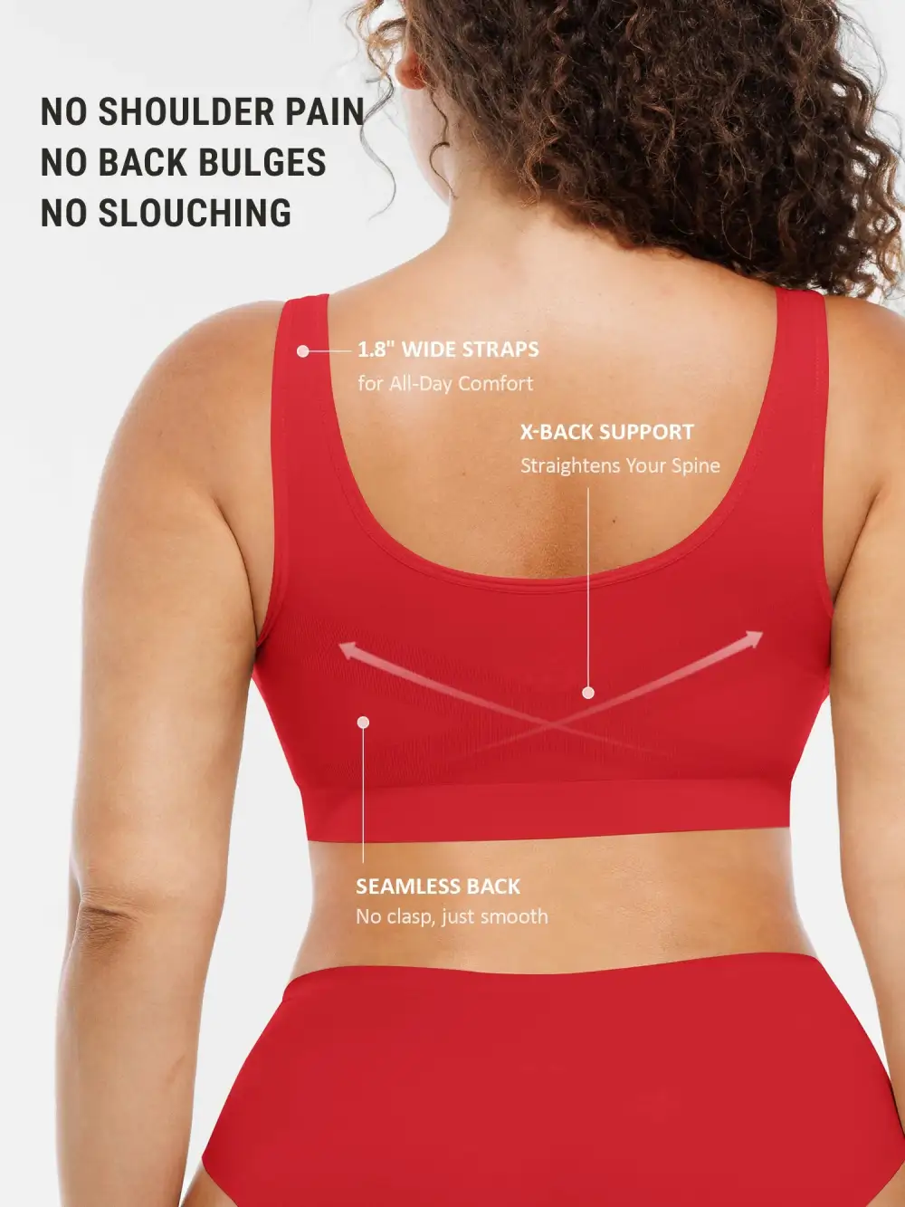 Seamless Full Coverage Support Bra