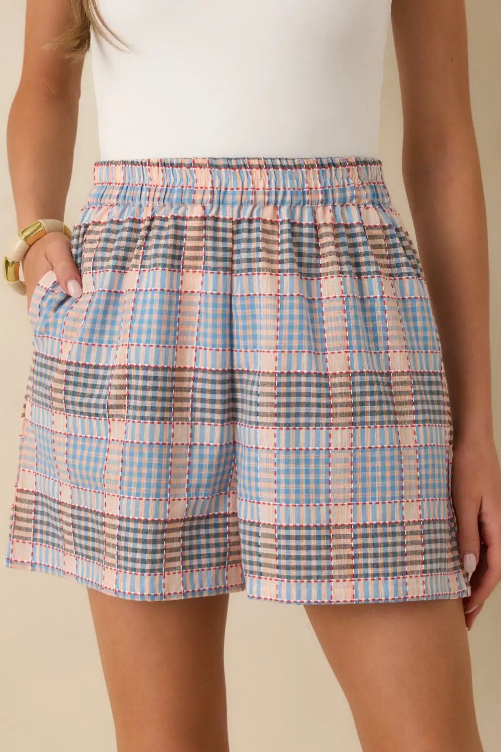 Thoughtfully Yours Multi Cotton Shorts