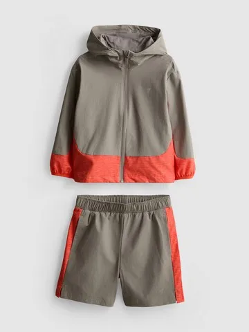 1.5-9yrs | Active Track Jacket and Shorts Set