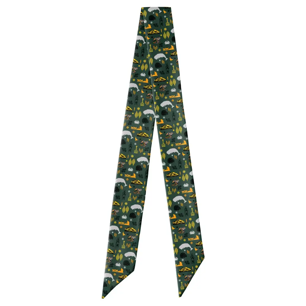 Alaska State Heritage Design Hair Scarf