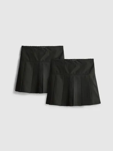 3-7yrs | 2pk Pleated School Skirts