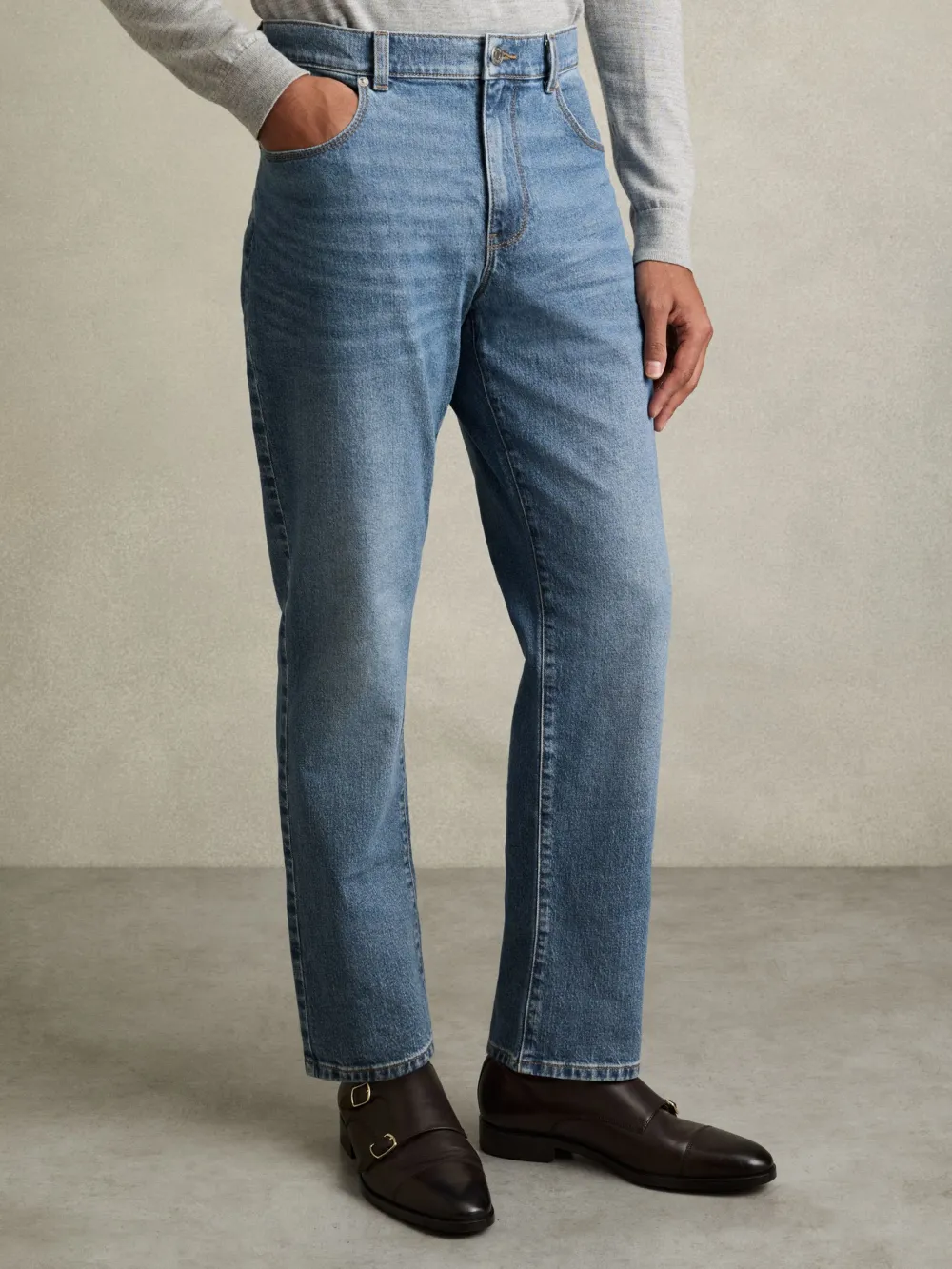 Men's Casual Everyday Straight Jeans