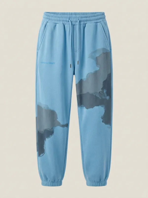 Unisex Abstract Watercolor Street Joggers