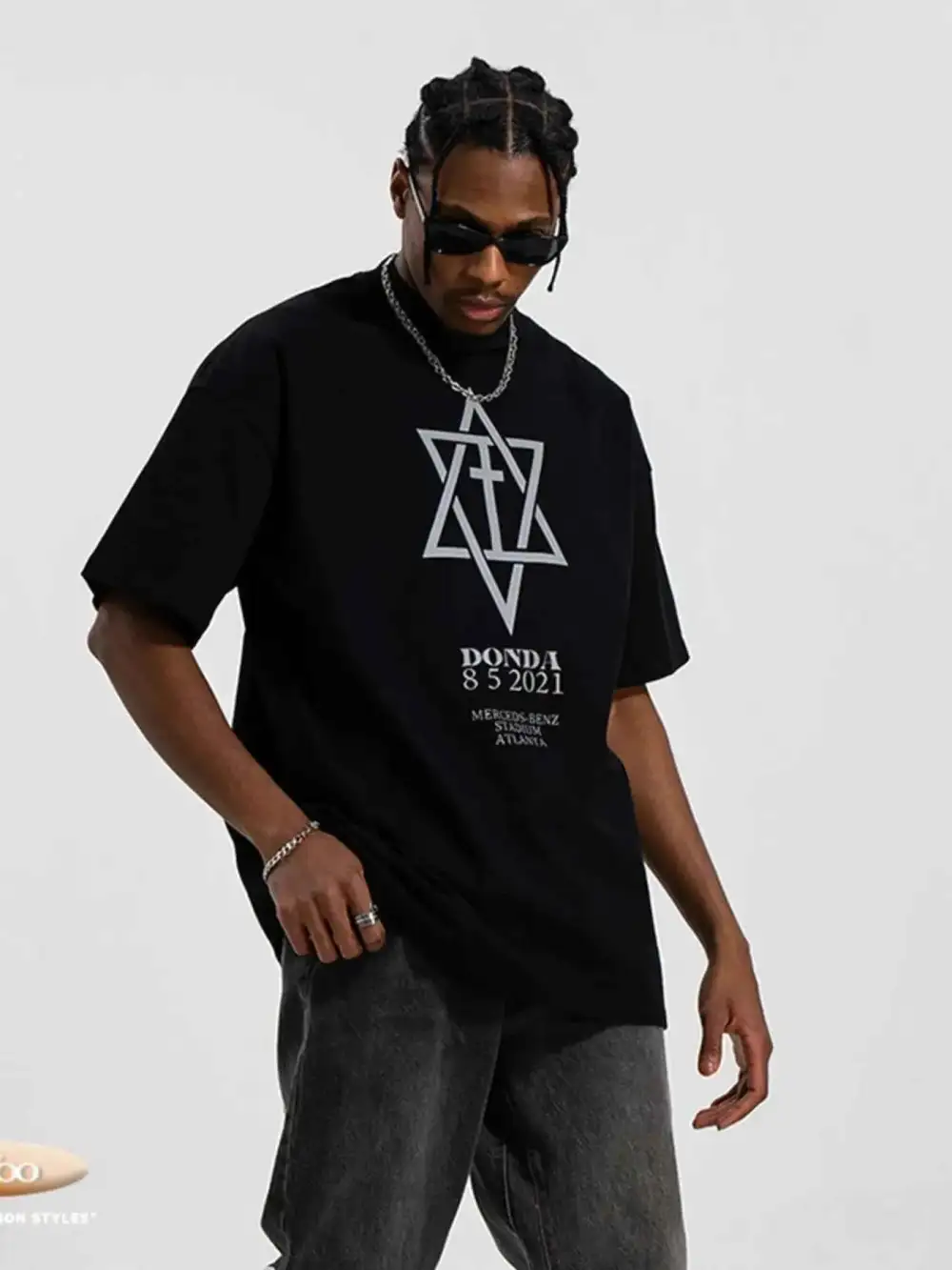 Relaxed Graphic Round Neck Half Sleeve T-Shirt