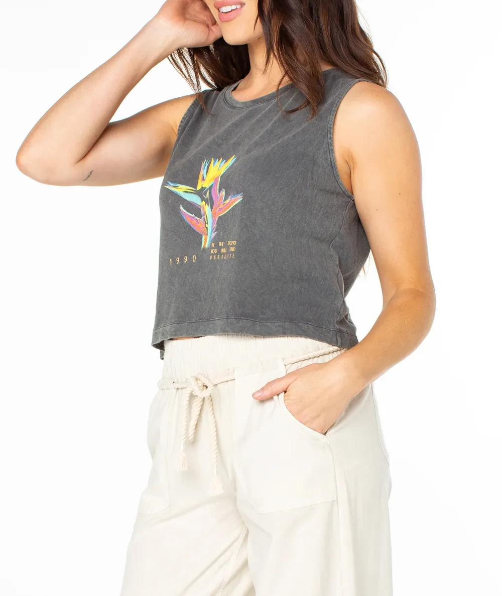 Sleeveless Cartoon Round Neck Vest
