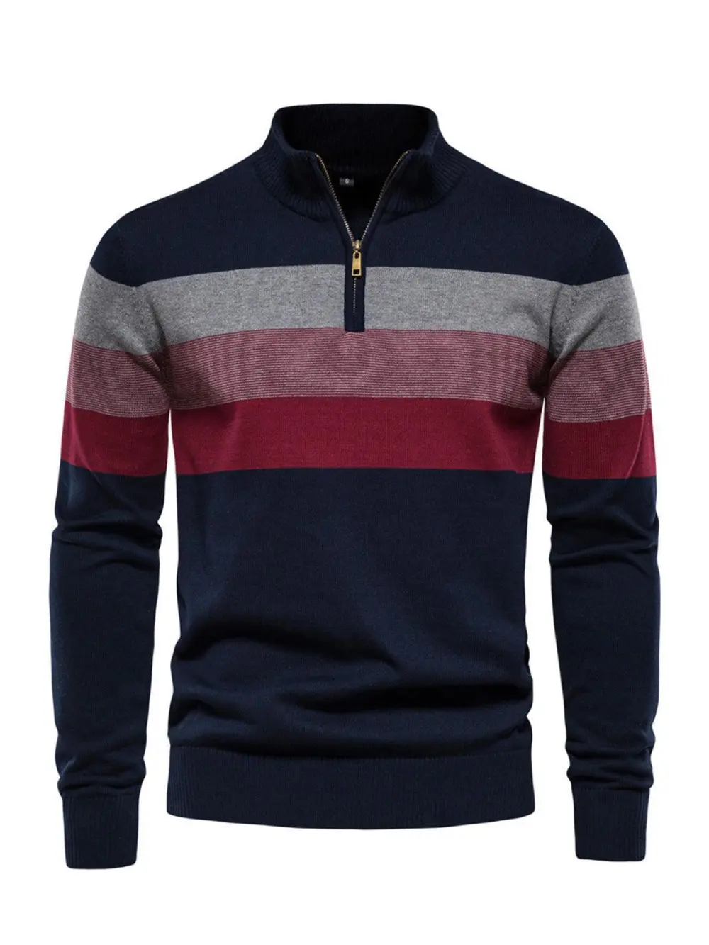 Classic Long Sleeve Everyday Quarter Zip Sweater