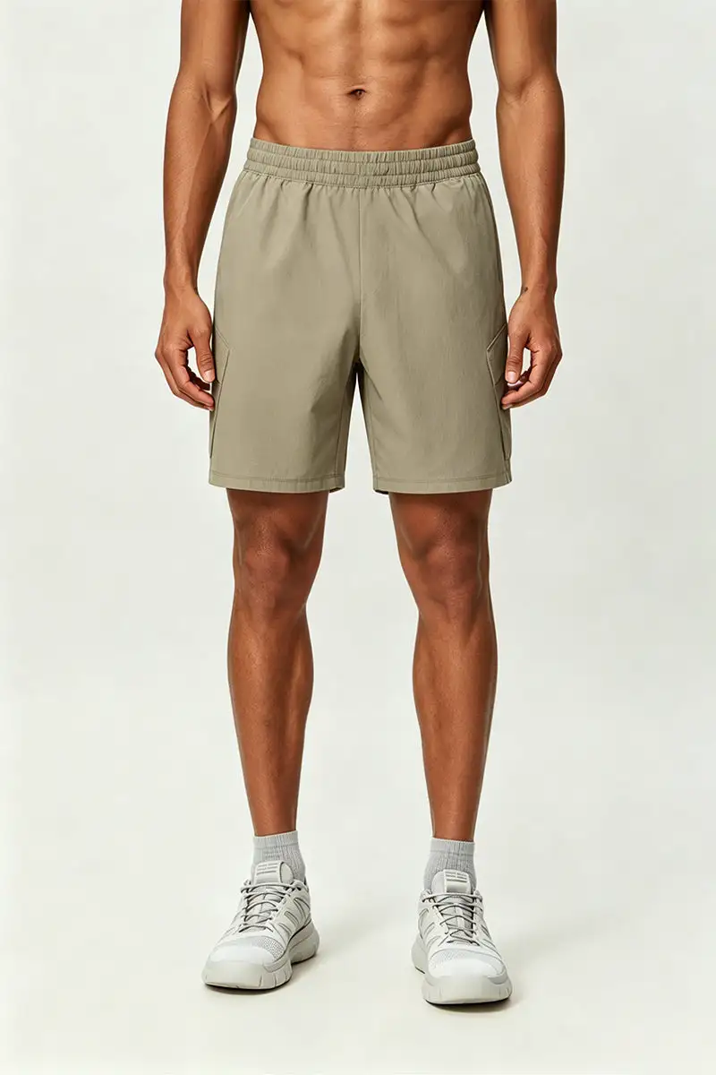 Cargo Pocket Lightweight Cooling Athletic Shorts