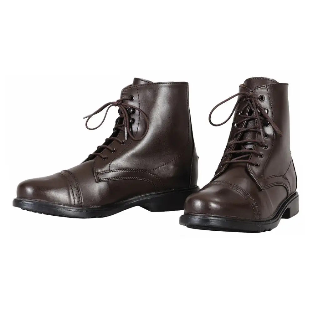 Men's Paddock Lace-Up Reinforced Leather Ankle Boots