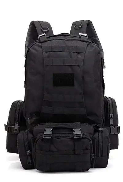 Tactical Khaki Multi-Functional Backpack Set