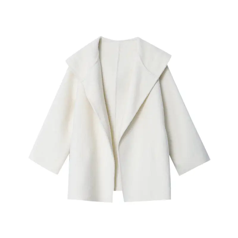 Hooded Relaxed Outerwear Coat