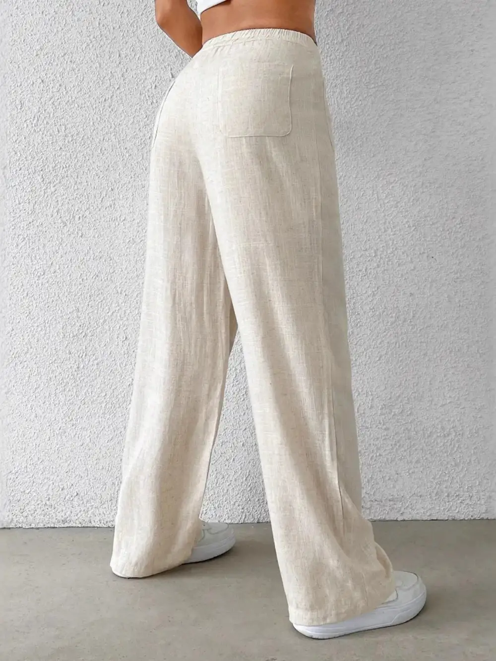 Pocketed Casual Pants