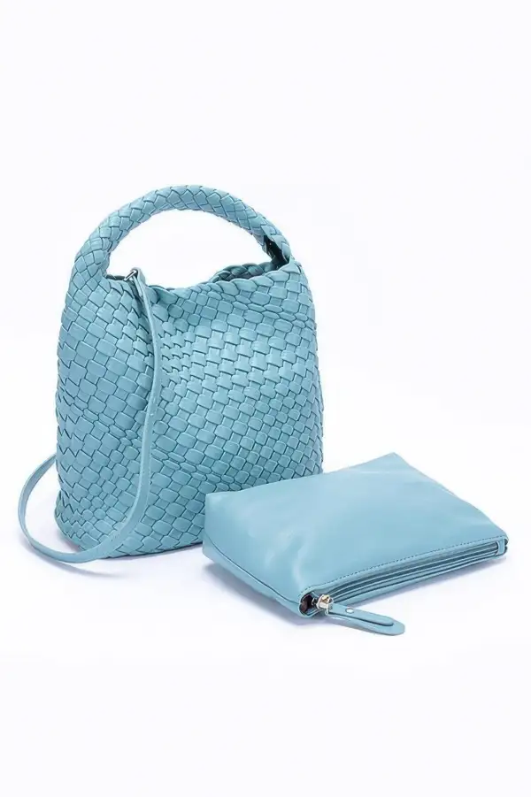 Chic Weave Set Clutch