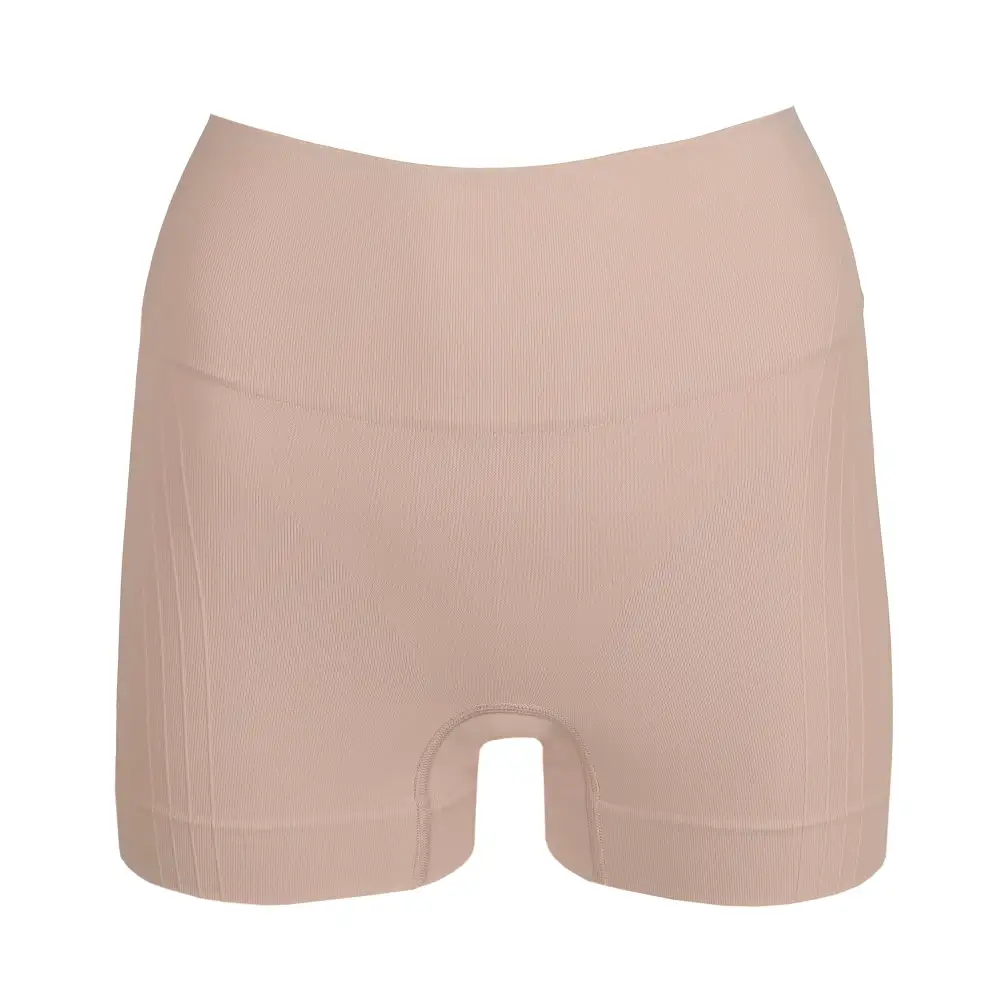 Women's Shaping Panty With High Waist Seamless Elastic Waistband Cotton Gusset Cotton Soft Fabric
