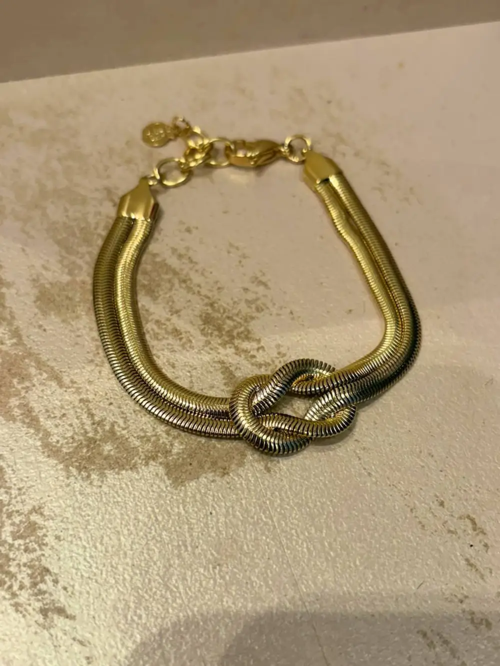 Knot Detail Flexible Bracelet