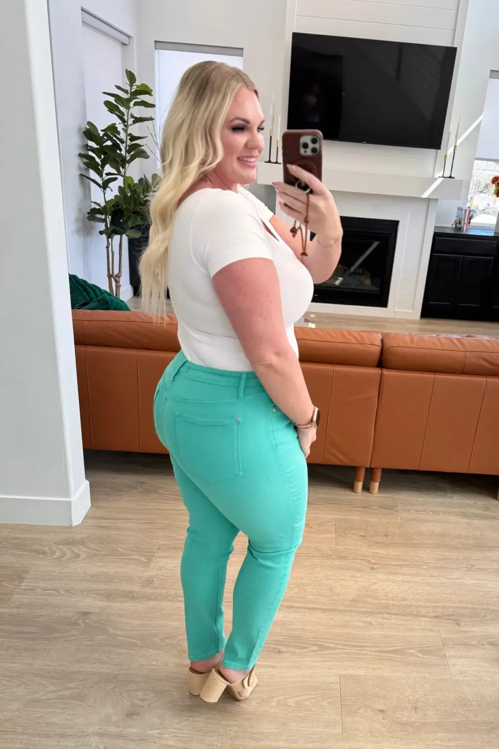 Denim High Rise Jeans
