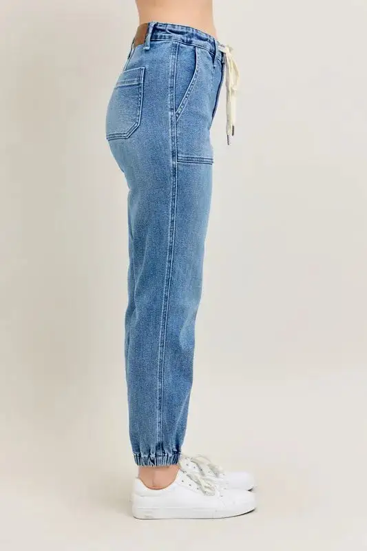 High Waist Denim Pants