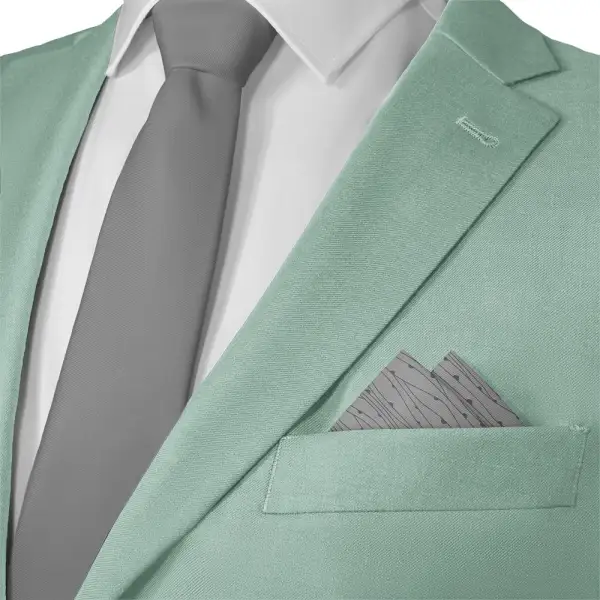 Distinctive Sleek Striped Nautical Pocket Square