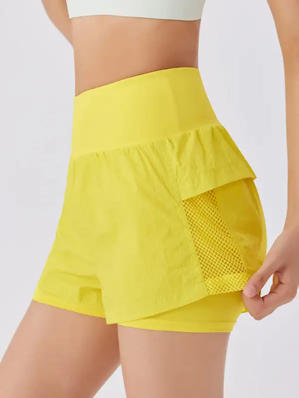 Relaxed Quick-Drying Breathable Active Shorts