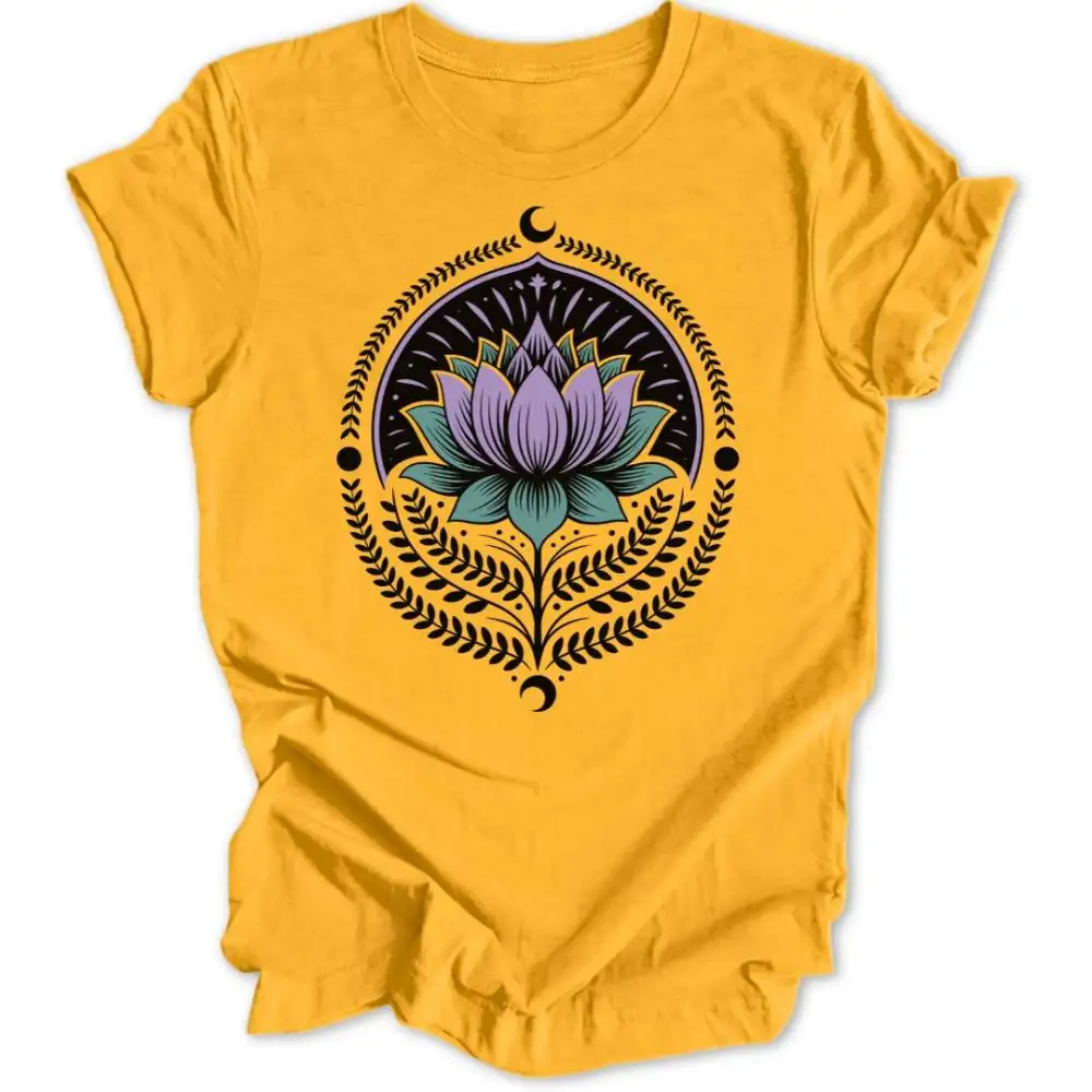 Purple Lotus Unisex T-Shirt