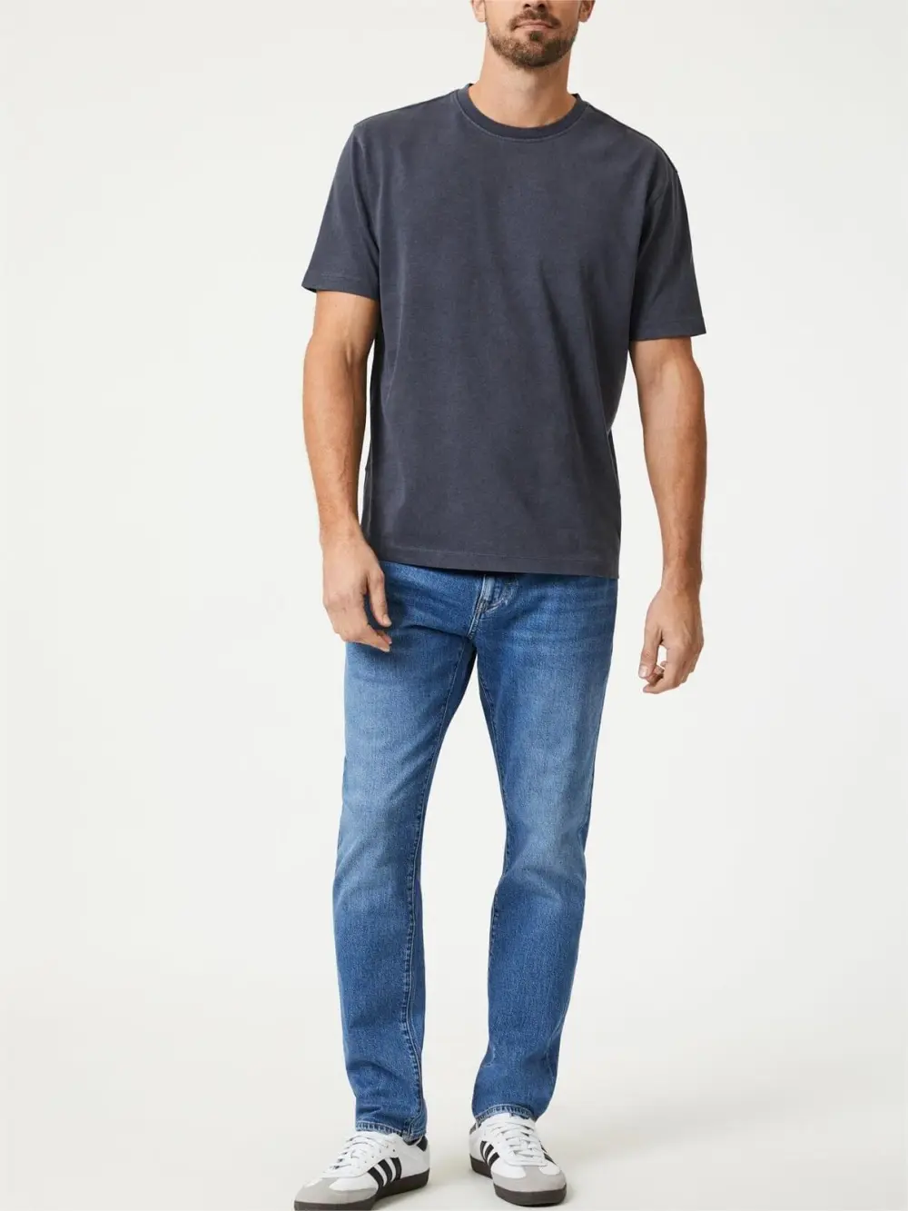 Dark Gray Short - Sleeve Regular Tee