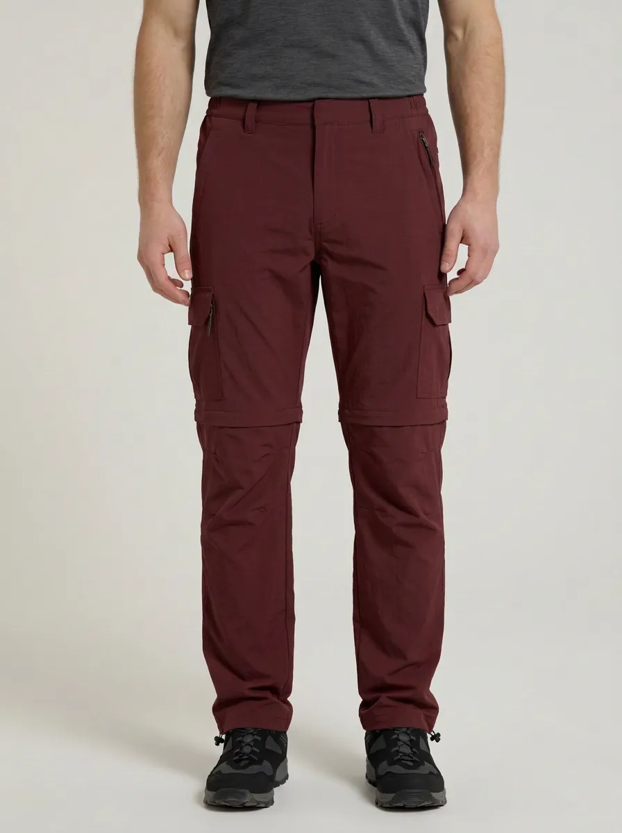 Men's Alpine Trek Waterproof Zip-Off Tactical Cargo Pants