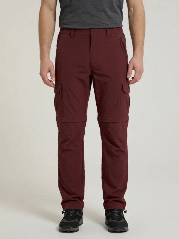 Men's Alpine Trek Waterproof Zip-Off Tactical Cargo Pants